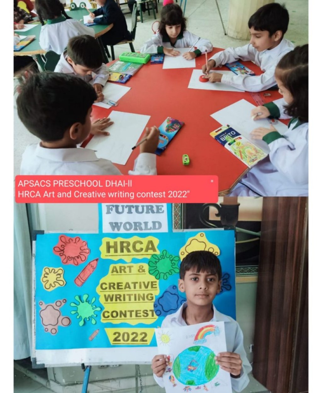 HRCA Art and Creative Writing Contest  – DHAI Army Public School