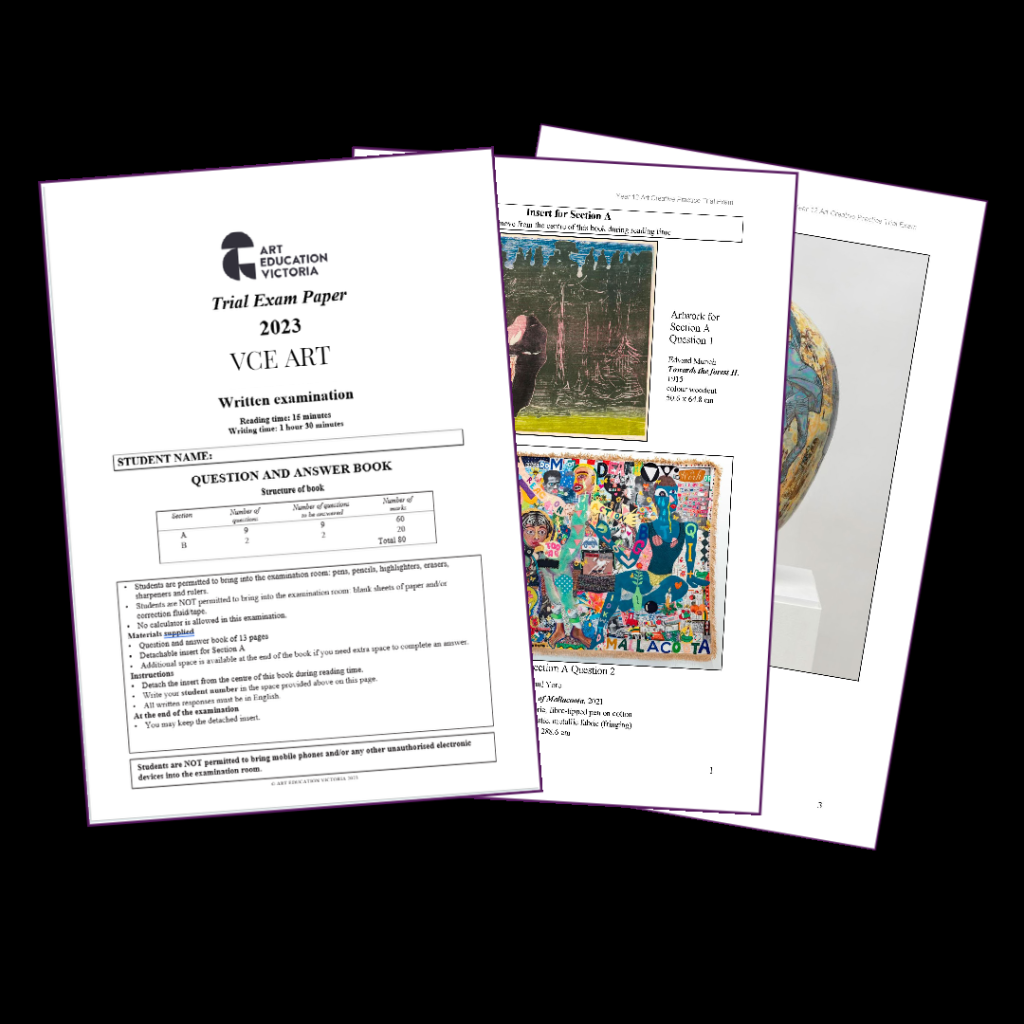 VCE ART: Creative Practice Trial Exam (Email Download)